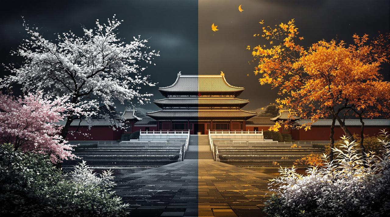 故宫四季:千年宫殿的春夏秋冬